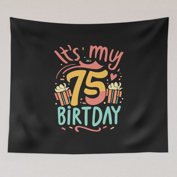 Item preview, Its My 75th Birthday Shirt Funny Happy Birthday Gifts TShirt T-Shirt designed and sold by MizoX7.