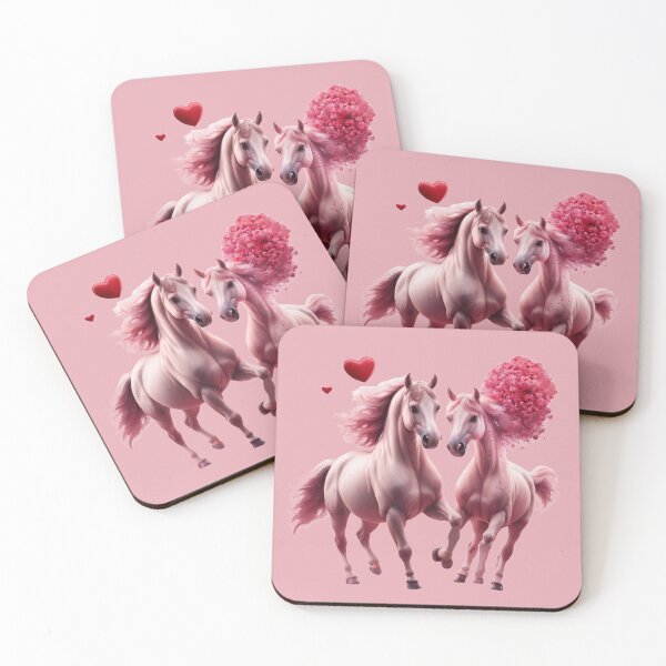 Item preview, Couple  Horses With Heart  In Love designed and sold by BotunPeony.