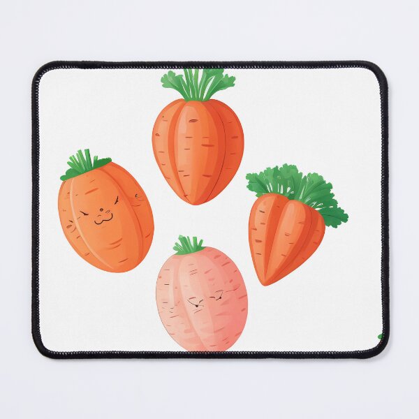 Item preview, Cute Kawai Vegetables Carrot Radish Pack designed and sold by PVSKI.