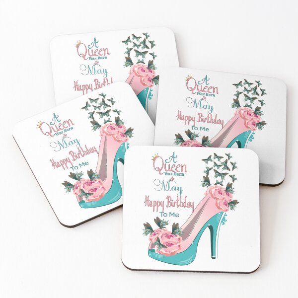 Item preview, A Queen Was Born In May Happy Birthday To Me designed and sold by Ayesha Saleem.