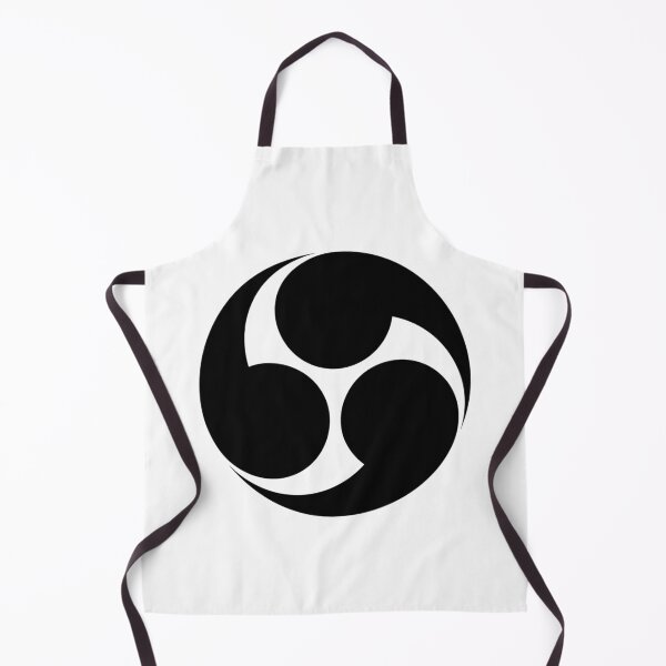Item preview, Traditional Japanese Samurai crest: Clockwise Three Tomoe designed and sold by Onigokko.