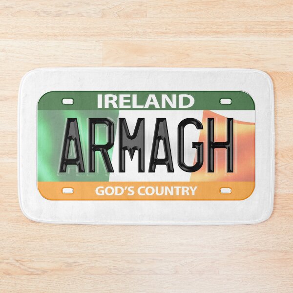 Item preview, Armagh Ireland Irish USA Canada License Plate designed and sold by REAL IRISH GIFTS.