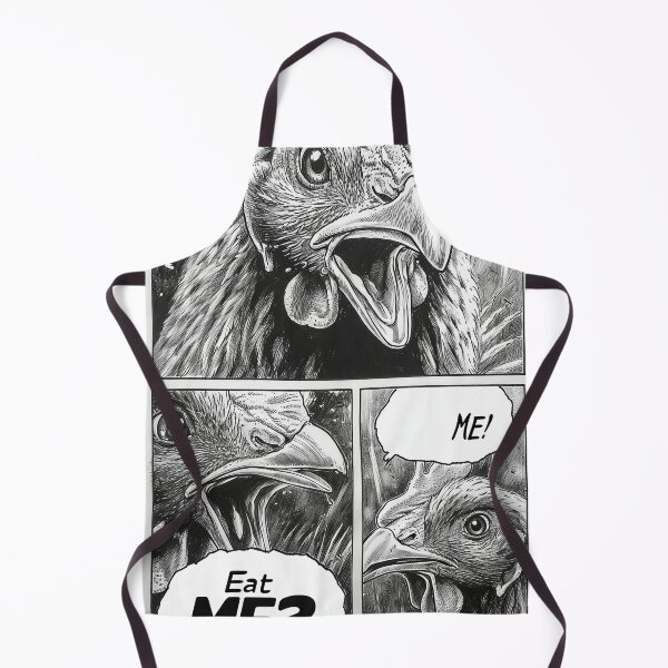 Item preview, “Eat Me” - Funny Comic Chicken Graphic designed and sold by Piotrek0001.