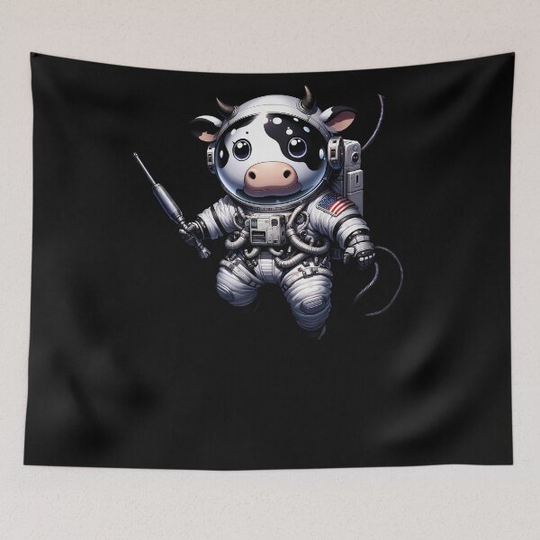Item preview, Dairy Cow Isopod Cute Cow In Space designed and sold by Joyful-Park.
