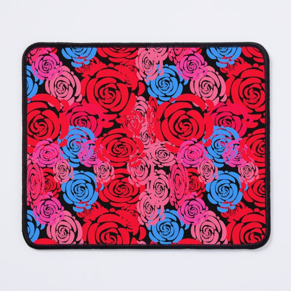Item preview, Hand-drawn Orange, Blue, and Pink Roses designed and sold by Victoria Rose.