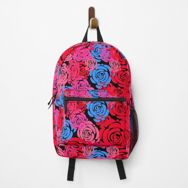 Item preview, Hand-drawn Orange, Blue, and Pink Roses designed and sold by Victoria Rose.