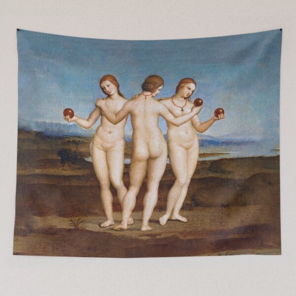 Item preview, A Classic and Lux painting by Raphael Raffaello - The Three Graces designed and sold by BellaLovi.