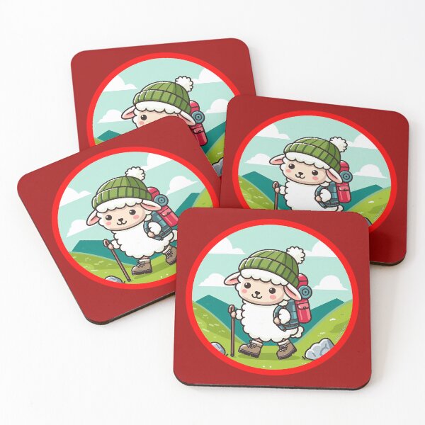 Item preview, Hill Walking Sheep designed and sold by PickledjoArt.