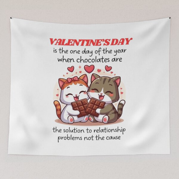 Item preview, Funny Valentine's day Quote designed and sold by printmala.