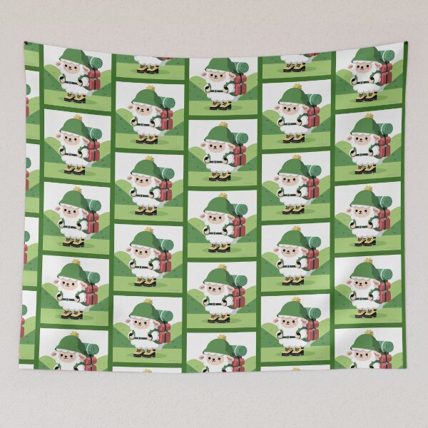 Item preview, Mountain Walking Sheep designed and sold by PickledjoArt.