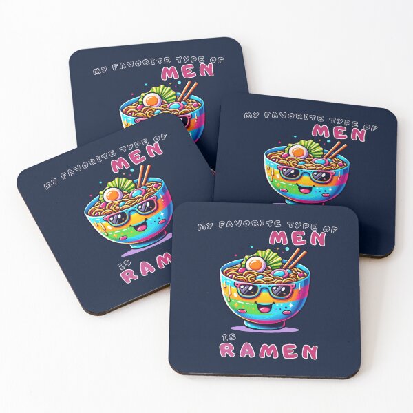 Item preview, My Favorite Men is Ramen  designed and sold by PrintsByLoVi.