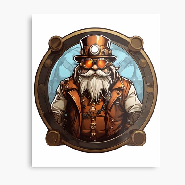 Aperçu de l'œuvre Nain steampunk créée et vendue par Krieghorn.