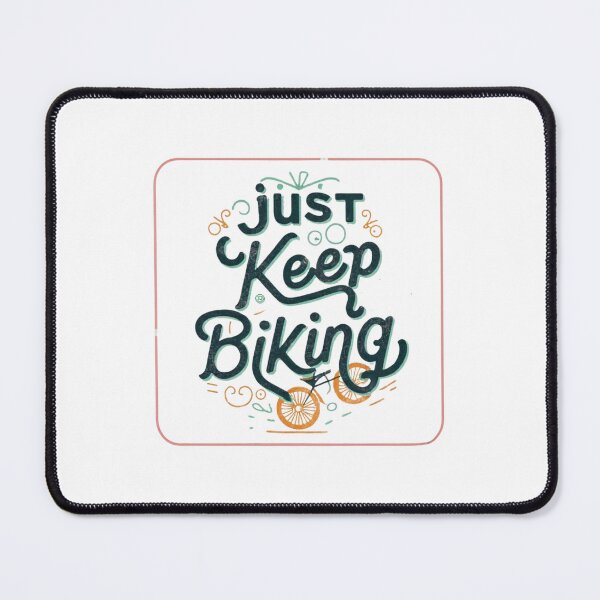 Item preview, Just Keep Biking Bicycle 1 designed and sold by Psycho-Crazy.