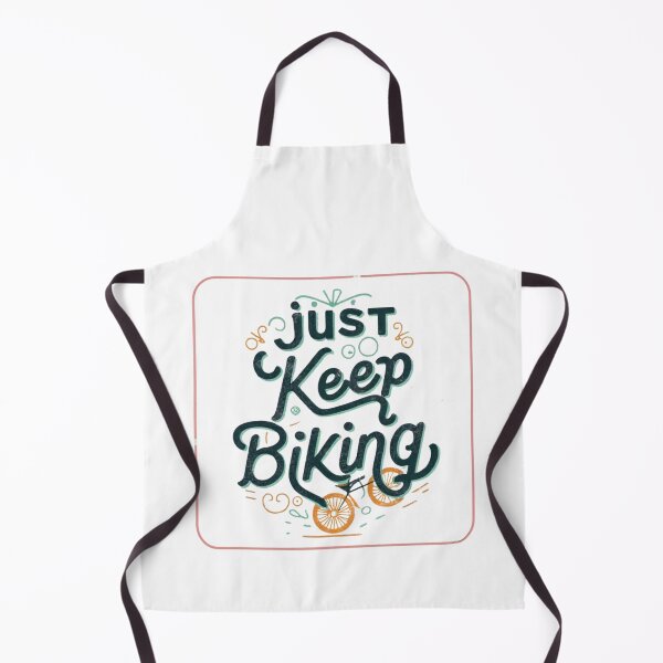 Item preview, Just Keep Biking Bicycle 1 designed and sold by Psycho-Crazy.