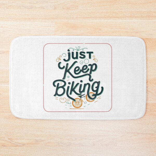 Item preview, Just Keep Biking Bicycle 1 designed and sold by Psycho-Crazy.