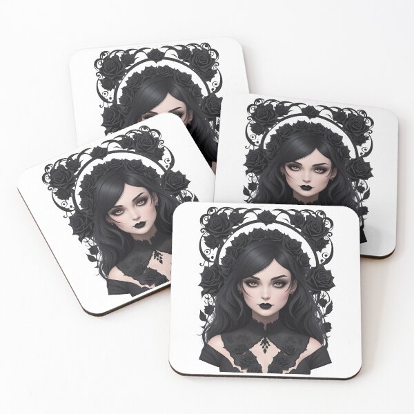 Item preview,  Girl Black Roses  designed and sold by Creative.Shop.