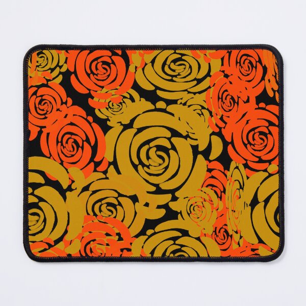 Item preview, Hand-drawn Orange and Gold Roses designed and sold by Victoria Rose.