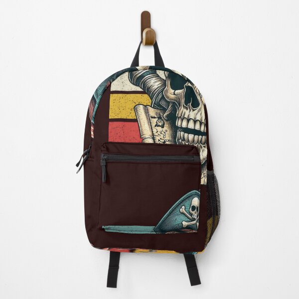 Item preview, Pirate skull, vintage, retro designed and sold by Wallisart.