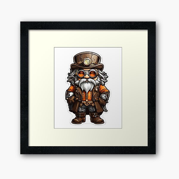 Aperçu de l'œuvre Nain steampunk créée et vendue par Krieghorn.