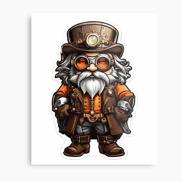 Aperçu de l'œuvre Nain steampunk créée et vendue par Krieghorn.