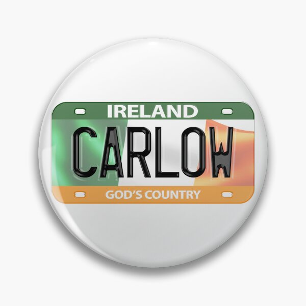 Item preview, Carlow Ireland Irish USA Canada License Plate designed and sold by REAL IRISH GIFTS.