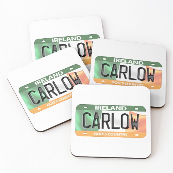 Item preview, Carlow Ireland Irish USA Canada License Plate designed and sold by REAL IRISH GIFTS.