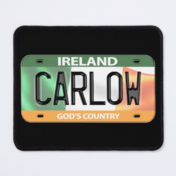 Item preview, Carlow Ireland Irish USA Canada License Plate designed and sold by REAL IRISH GIFTS.