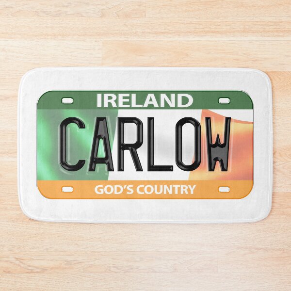 Artikelvorschau, Carlow Irland Irisch USA Kanada Nummernschild entworfen und verkauft von REAL IRISH GIFTS.
