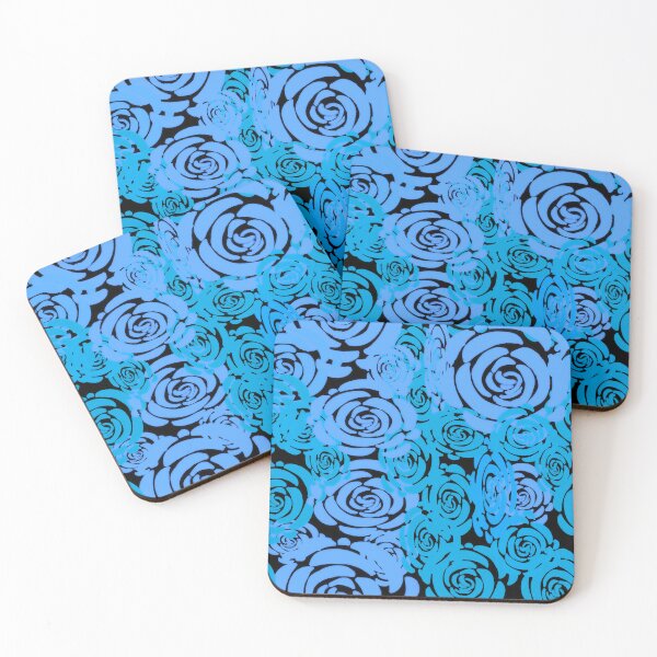 Item preview, Hand-drawn Blue Roses designed and sold by Victoria Rose.