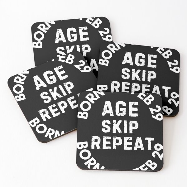 Item preview, BORN ON FEB 29 LEAP YEAR BABY LEAP YEAR BORN designed and sold by Trendz by Ami.