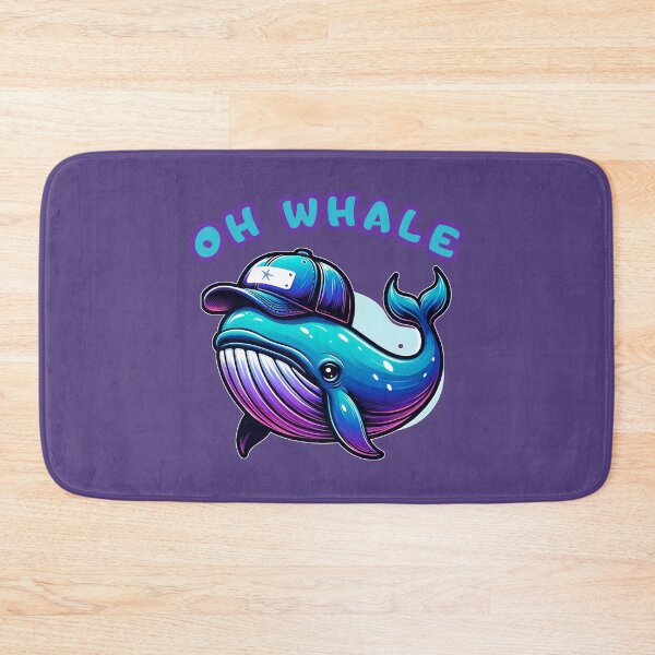 Item preview, Oh Whale Funny Saying of Oh Well designed and sold by PrintsByLoVi.