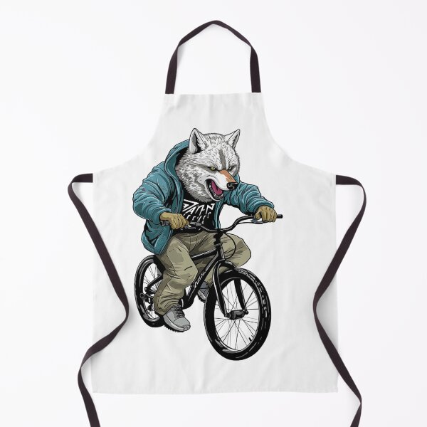 Item preview, Wolf on a Bike designed and sold by VirtualArtGuy.