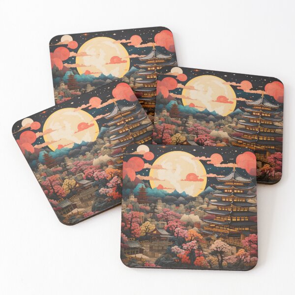 Item preview, Bustling Japanese Cityscape designed and sold by Shutter-Dragon.