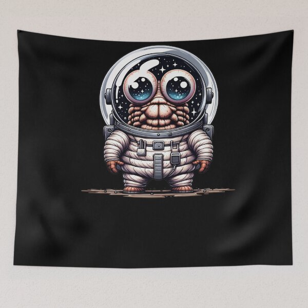 Item preview, Dairy Cow Isopod Cute Bug In Space Suit designed and sold by Joyful-Park.