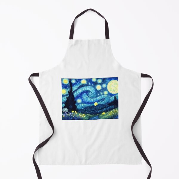 Item preview, Blue Starry Night - Magic Mushroom Forest #8 designed and sold by Scarlet Swan.