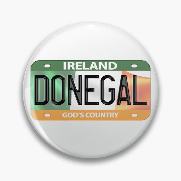 Item preview, Donegal Ireland Irish USA Canada License Plate designed and sold by REAL IRISH GIFTS.