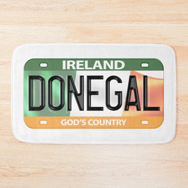 Item preview, Donegal Ireland Irish USA Canada License Plate designed and sold by REAL IRISH GIFTS.
