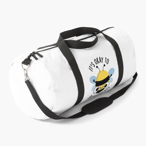 Item preview, It's Okay To Bee Different Funny Bug Pun  designed and sold by punnybone.