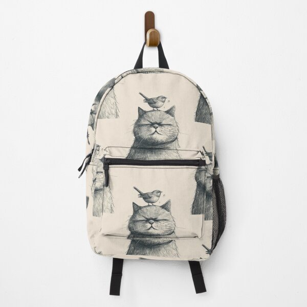 Item preview, Annoyed Cat in a Canary Hat: Minimalistic Expression designed and sold by Piotrek0001.