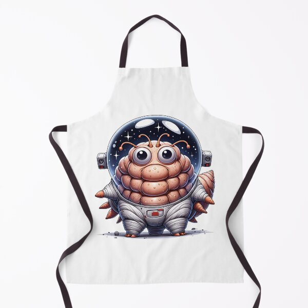 Item preview, Dairy Cow Isopod Surprised Bug In Space Suit designed and sold by Joyful-Park.