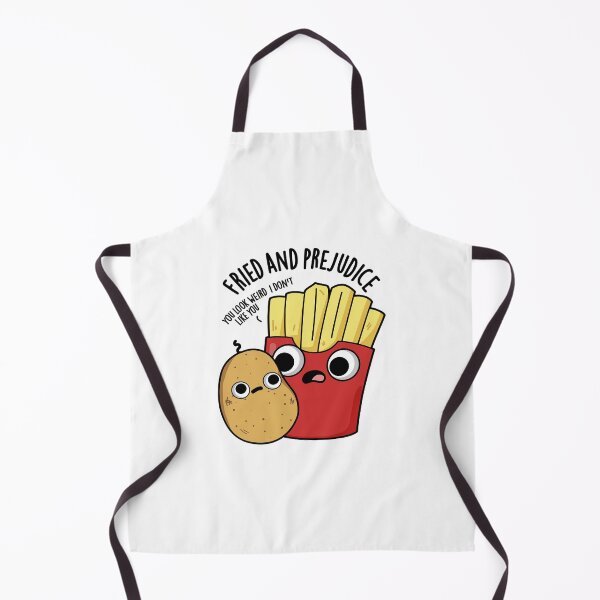 Item preview, Fried And Prejudice Funny Fries Pun  designed and sold by punnybone.
