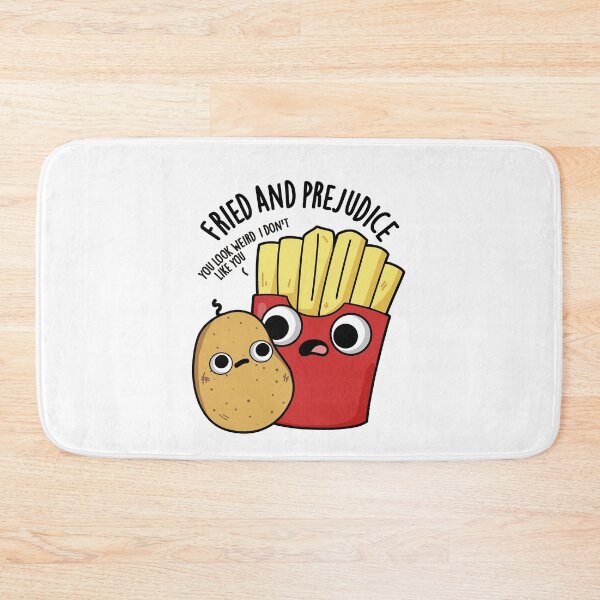 Item preview, Fried And Prejudice Funny Fries Pun  designed and sold by punnybone.
