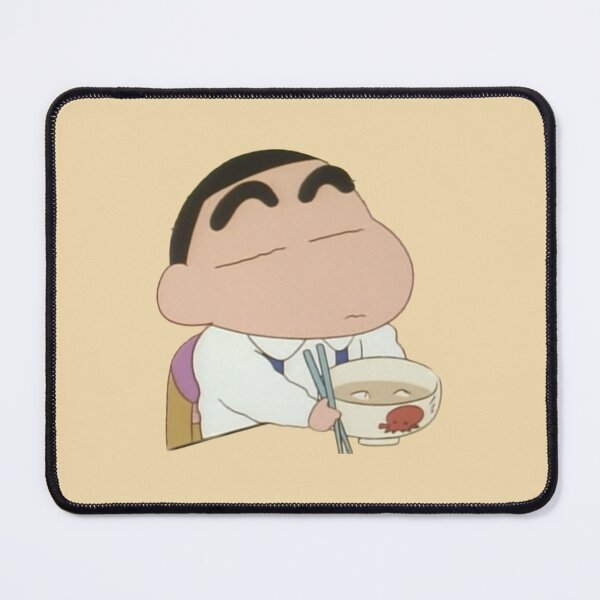 Item preview, Shin Chan & Miso Soup (Yellow) designed and sold by SenpaiSquad.
