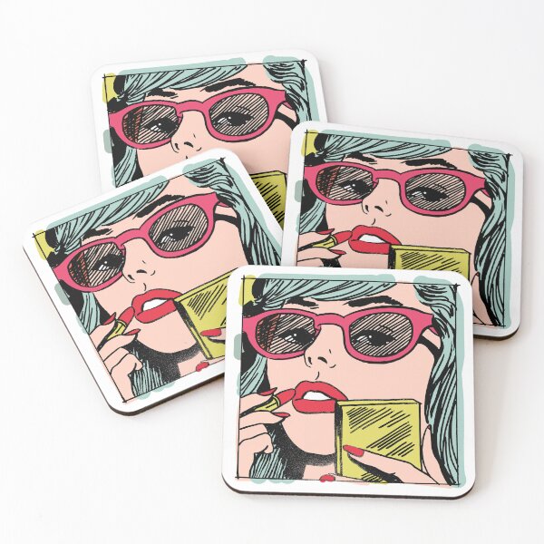 Item preview, Pop Art Girl - Ursula - Cutlooseart Illustration By Peter Taylor Ward designed and sold by cutlooseart.