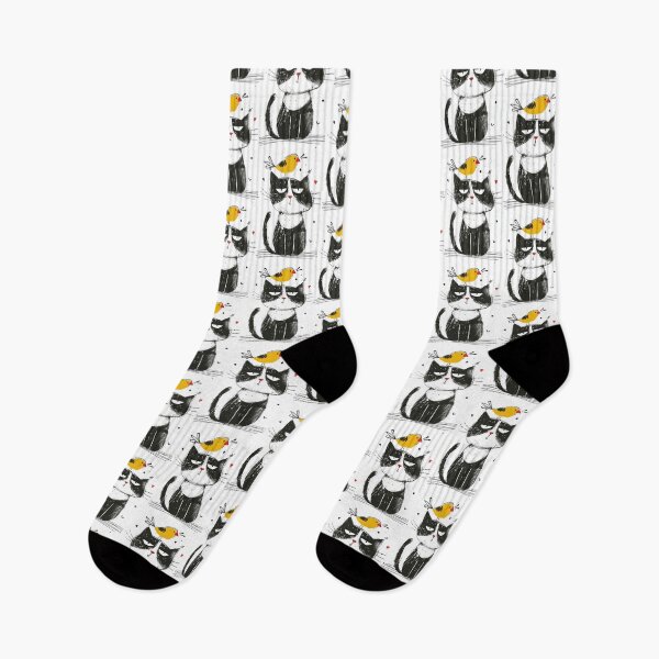Item preview, Annoyed Cat in a Canary Hat: Minimalistic Expression designed and sold by Piotrek0001.