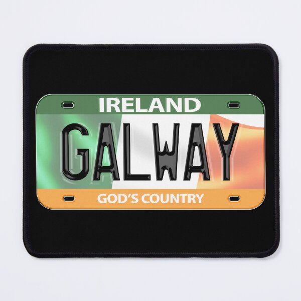 Item preview, Galway Ireland Irish USA Canada License Plate designed and sold by REAL IRISH GIFTS.