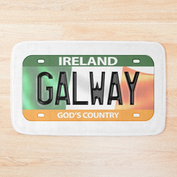 Item preview, Galway Ireland Irish USA Canada License Plate designed and sold by REAL IRISH GIFTS.