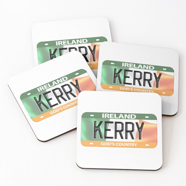 Item preview, Kerry Ireland Irish USA Canada License Plate designed and sold by REAL IRISH GIFTS.