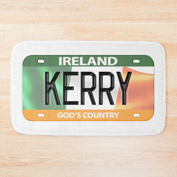 Item preview, Kerry Ireland Irish USA Canada License Plate designed and sold by REAL IRISH GIFTS.