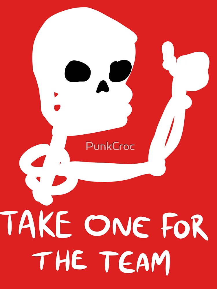 Take One For The Team T Shirt For Sale By Punkcroc Redbubble